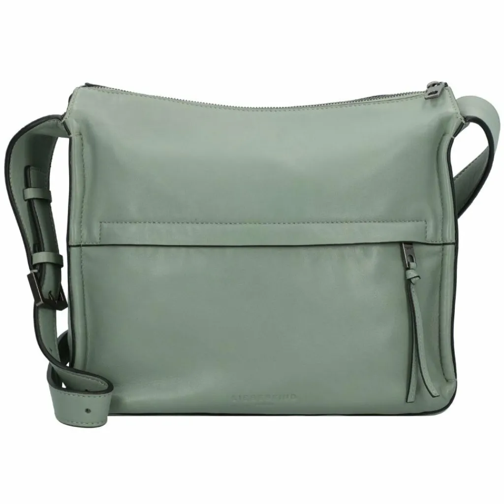 Liebeskind Henkeltaschen|Schultertaschen<Sky Schultertasche Leder 33 cm forest green