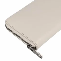 Liebeskind Damengeldbörsen Querformat<SLG Geldbörse RFID Schutz Leder 19 cm milk