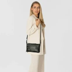 Clearance Liebeskind Zena Umhängetasche S Leder 25 cm black