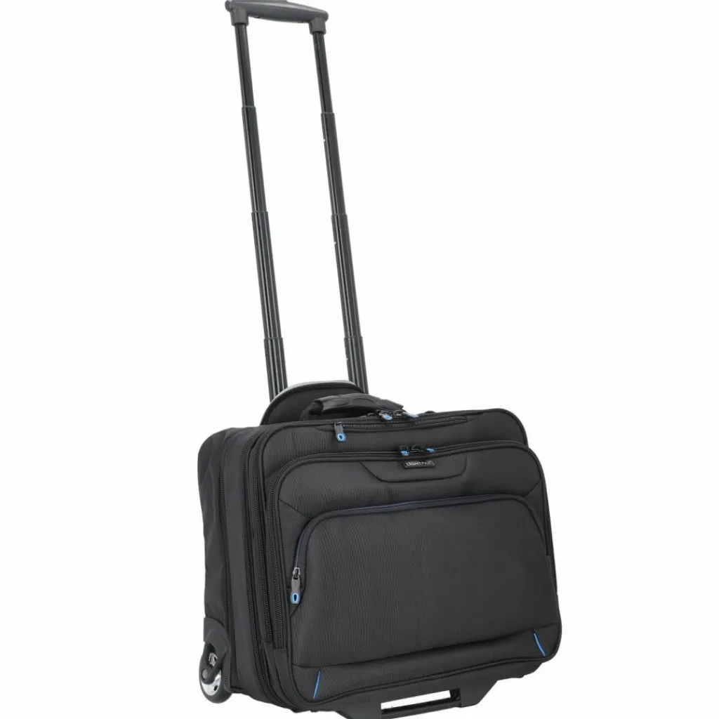 Best Lightpak Bravo 2-Rollen Businesstrolley 38 cm Laptopfach schwarz