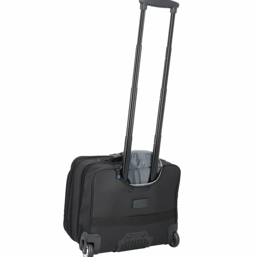 Best Lightpak Bravo 2-Rollen Businesstrolley 38 cm Laptopfach schwarz