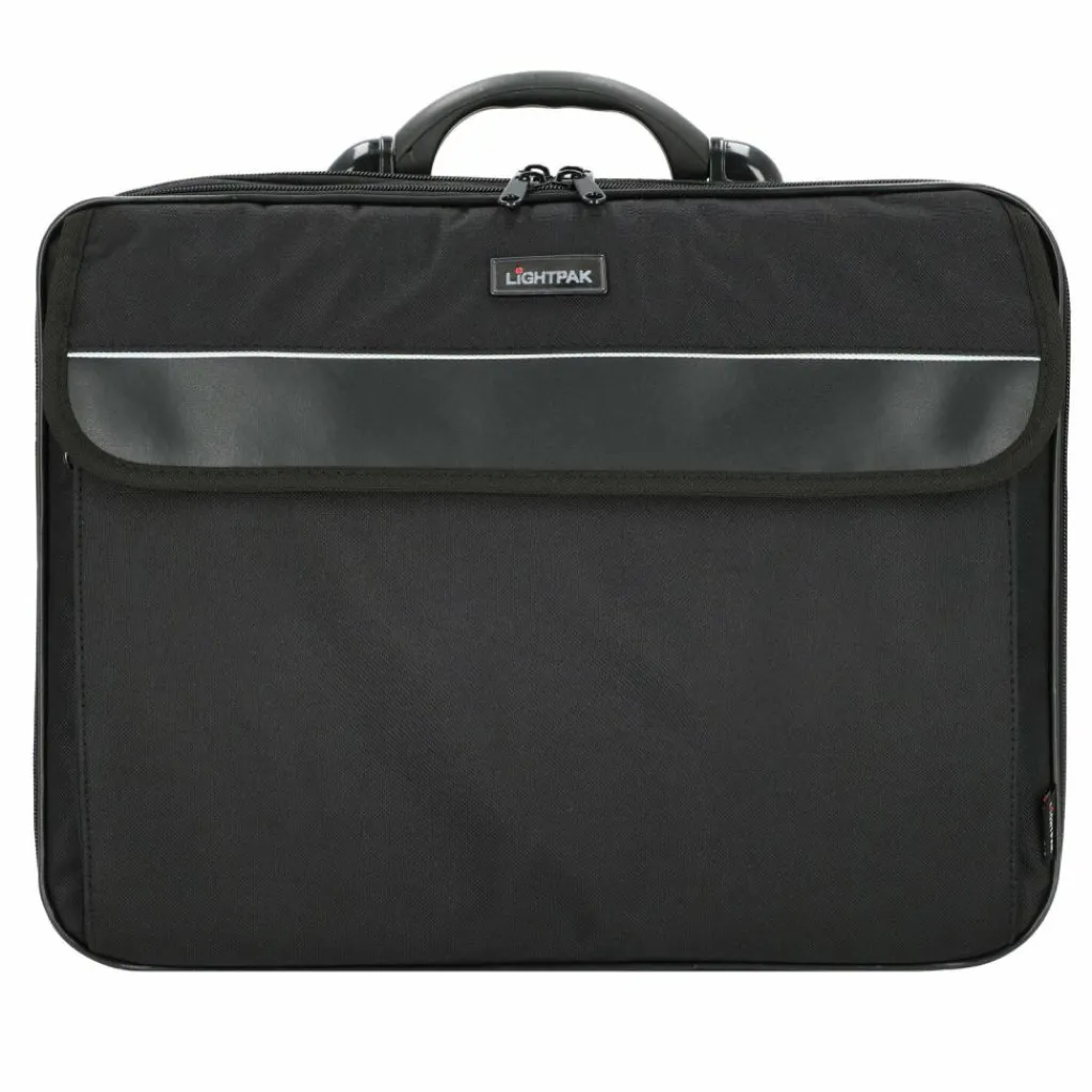Hot Lightpak Corniche Aktentasche 44 cm Laptopfach schwarz
