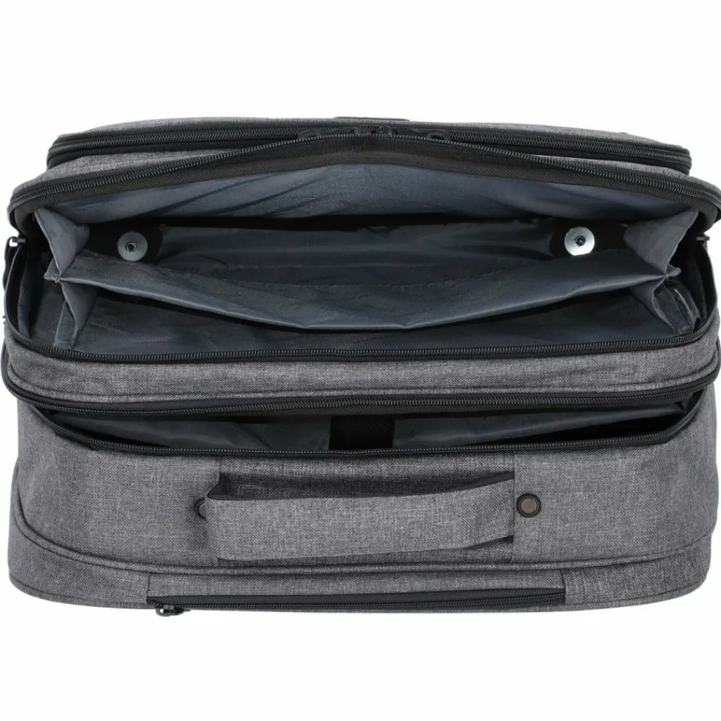 Lightpak Laptoptaschen|Businesstrolleys Mit Laptopfach<Phoenix 4-Rollen Businesstrolley 43 cm Laptopfach grau