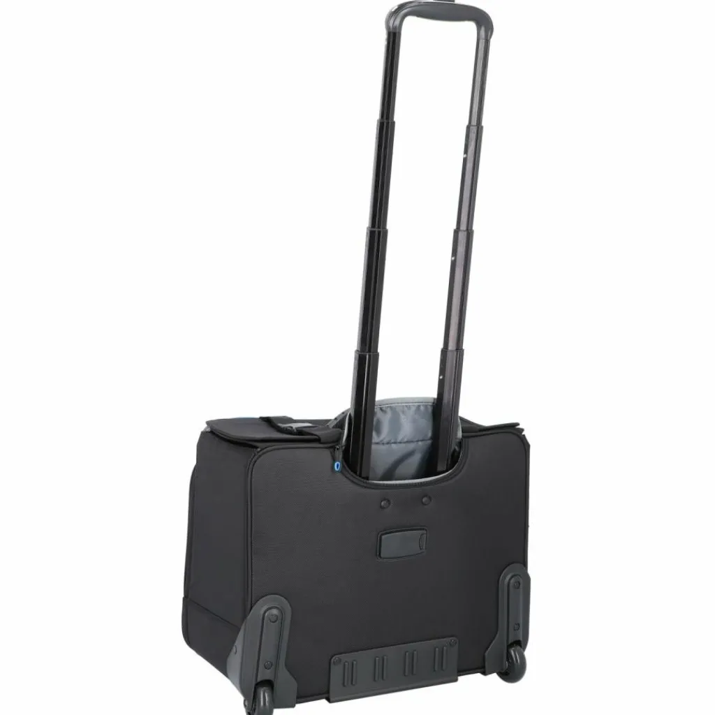 Online Lightpak Pioneer 2-Rollen Businesstrolley 40 cm Laptopfach schwarz