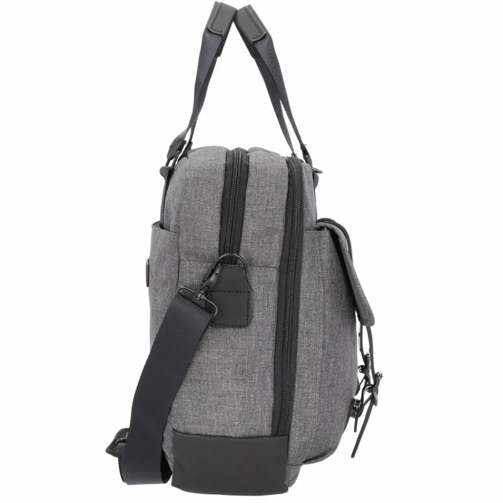 Lightpak Laptoptaschen|Aktentaschen<Twyx Aktentasche 40 cm Laptopfach grau