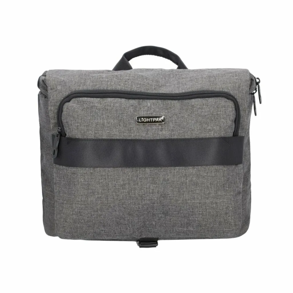Lightpak Umhängetaschen<Walker Umhängetasche 34 cm Laptopfach grau