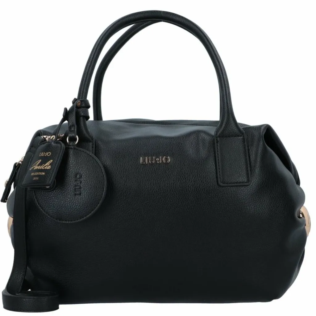 Clearance Liu Jo Amelie Schultertasche L 36 cm nero