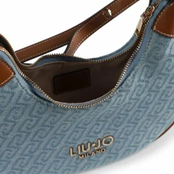 Liu Jo Schultertaschen|Henkeltaschen<Evrim Schultertasche S 24 cm dusty blue