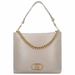 Outlet Liu Jo Lapuffy Schultertasche 35 cm dark sand