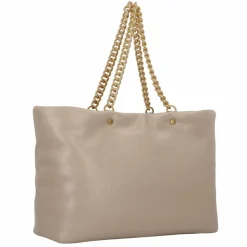 Best Liu Jo Lapuffy Shopper Tasche 40 cm dark sand