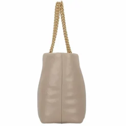 Best Liu Jo Lapuffy Shopper Tasche 40 cm dark sand