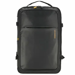 Clearance Mandarina Duck eco coated Reiserucksack 50 cm Laptopfach black