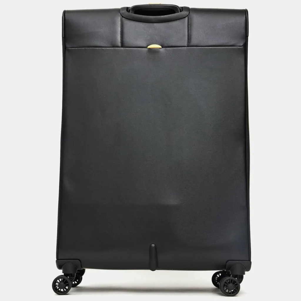 Mandarina Duck Eco Coated 4 Rollen Trolley XL 83 cm mit Dehnfalte