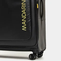Mandarina Duck Eco Coated 4 Rollen Trolley XL 83 cm mit Dehnfalte