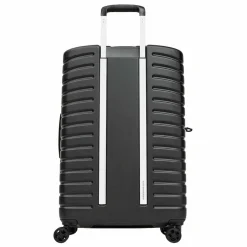 Mandarina Duck 4-Rollen Koffer|Hartgepäck<Flyduck 4 Rollen Trolley 69 cm mit Dehnfalte black