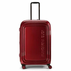 Discount Mandarina Duck Logoduck + Metal 4 Rollen Trolley L 75 cm mit Dehnfalte red metal