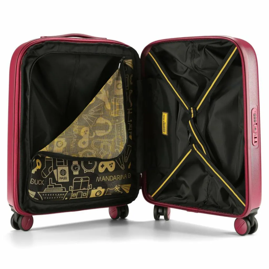 Mandarina Duck Logoduck + 4 Rollen Kabinentrolley S 55 cm