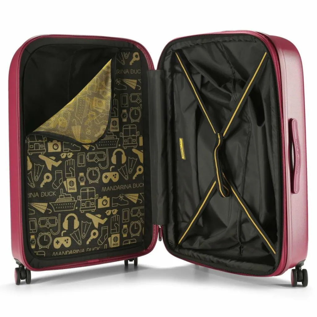 Mandarina Duck Logoduck + 4 Rollen Trolley L 75 cm