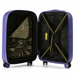 Sale Mandarina Duck Logoduck 4-Rollen Kabinentrolley 55 cm violet
