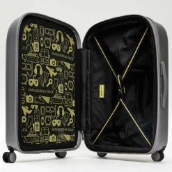 Mandarina Duck 4-Rollen Koffer|Hartgepäck<Logoduck 4-Rollen Trolley 69 cm silver