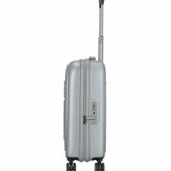 Mandarina Duck Hartgepäck Kabinengepäck|4-Rollen Kabinentrolleys<Logoduck+ 4-Rollen Kabinentrolley 55 cm silver