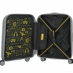 Mandarina Duck Hartgepäck Kabinengepäck|4-Rollen Kabinentrolleys<Logoduck+ 4-Rollen Kabinentrolley 55 cm silver