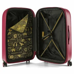 Mandarina Duck Hartgepäck|4-Rollen Koffer<Logoduck 4-Rollen Trolley 69 cm grape
