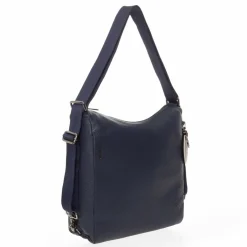 Mandarina Duck Schultertaschen<Mellow Leather Schultertasche Leder 36 cm dress blue