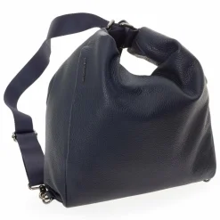 Mandarina Duck Schultertaschen<Mellow Leather Schultertasche Leder 36 cm dress blue