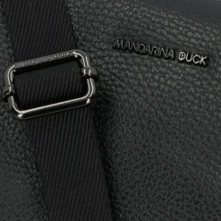 Discount Mandarina Duck Mellow Leather Umhängetasche Leder 28 cm nero