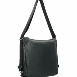 Best Mandarina Duck Mellow Umhängetasche Leder 30 cm nero