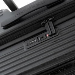 Mandarina Duck Hartgepäck|4-Rollen Koffer<Tank Case 4 Rollen Trolley L 75 cm mit Dehnfalte black