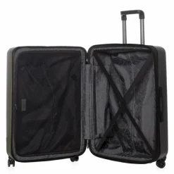 Mandarina Duck Hartgepäck|4-Rollen Koffer<Tank Case 4 Rollen Trolley L 75 cm mit Dehnfalte black