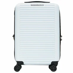 Mandarina Duck Hartgepäck Kabinengepäck|4-Rollen Kabinentrolleys<Tank Case 4 Rollen Kabinentrolley S 55 cm mit Dehnfalte optical white