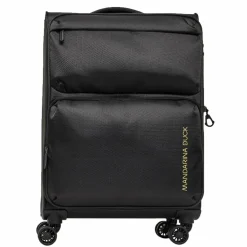 Clearance Mandarina Duck Zephyr 4 Rollen Trolley M 67 cm mit Dehnfalte black