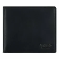 mano Herrengeldbörsen Querformat<Don Andrea Geldbörse RFID Schutz Leder 12 cm schwarz