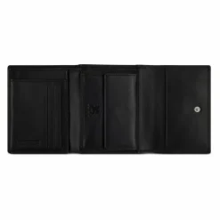 New mano Don Andrea Geldbörse RFID Schutz Leder 12.5 cm schwarz