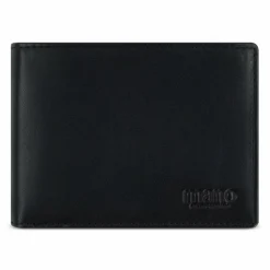 mano Damengeldbörsen Querformat<Don Andrea Geldbörse RFID Schutz Leder 12 cm schwarz