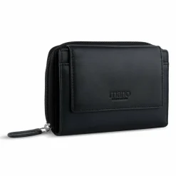 Sale mano Don Andrea Geldbörse RFID Schutz Leder 14 cm schwarz