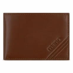 Best mano Don Antonio Geldbörse RFID Schutz Leder 10 cm cognac