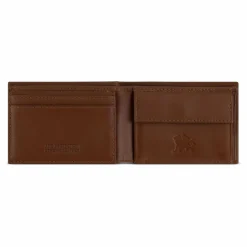 Best mano Don Antonio Geldbörse RFID Schutz Leder 10 cm cognac