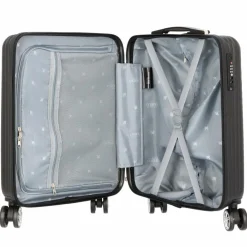 Online mano Don Carlo 4-Rollen Kabinentrolley 55 cm schwarz