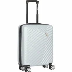 Outlet mano Don Carlo 4-Rollen Kabinentrolley 55 cm silber