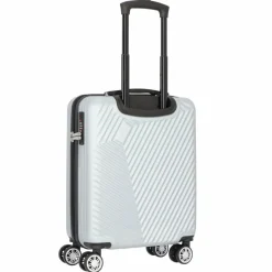 Outlet mano Don Carlo 4-Rollen Kabinentrolley 55 cm silber