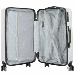 Hot mano Don Carlo 4-Rollen Trolley 67 cm silber
