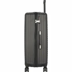Discount mano Don Carlo 4-Rollen Trolley 77 cm schwarz