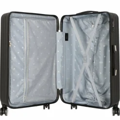 Discount mano Don Carlo 4-Rollen Trolley 77 cm schwarz