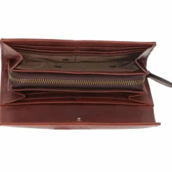 Online mano Don Leon Geldbörse Leder 18,5 cm mittelbraun