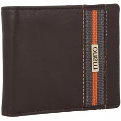 Herren mano Don Leonardo Geldbörse RFID Leder 11 cm