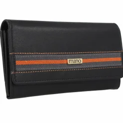 Damen mano Don Leonardo Geldbörse RFID Leder 18 cm